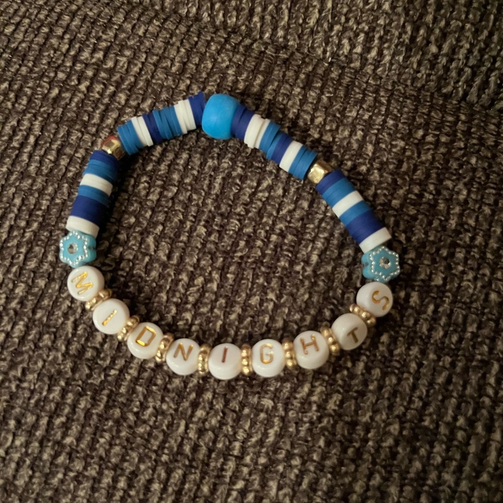 Taylor Swift "Midnights" bracelet.